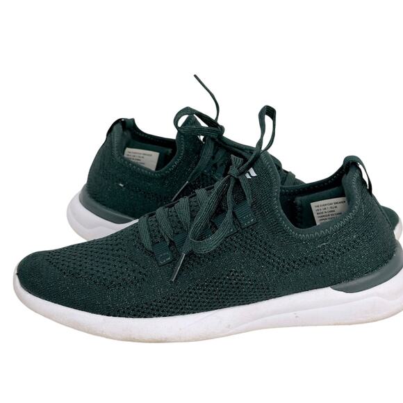 Fabletics The Everthing Sneaker Sparkling Forest Green - LIGHTWEIGHT - Picture 2 of 11